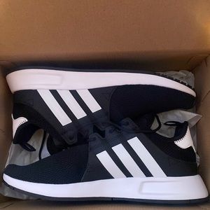 Mens US size 8 Adidas black/white X_PLR sneakers